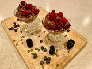 Chocolate Chia Protein Pudding Recipe