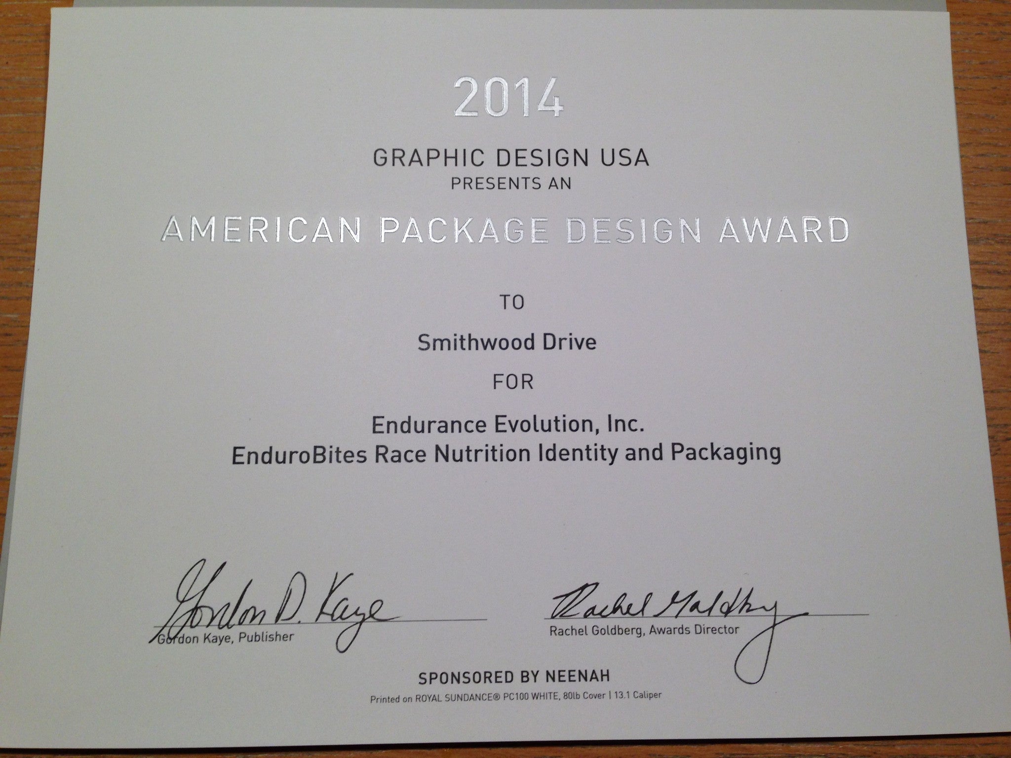 American Package Design Award