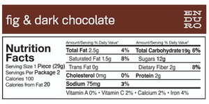 Enduro Bites Fig and Dark Chocolate - Enduro Bites Sports Nutrition